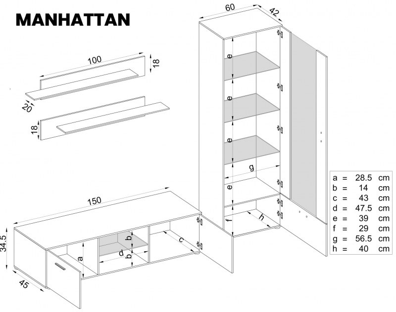 Manhattan - Front Carbon Mat